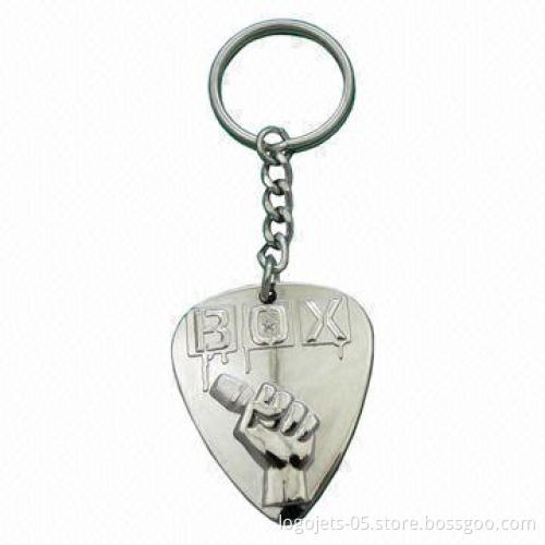 Metal Keychain in Caddy/Shopping Coins